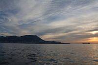 Avgang Gibraltar, soloppgang