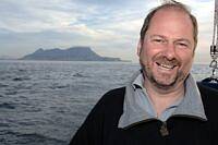 Rolf med Gibraltar bak